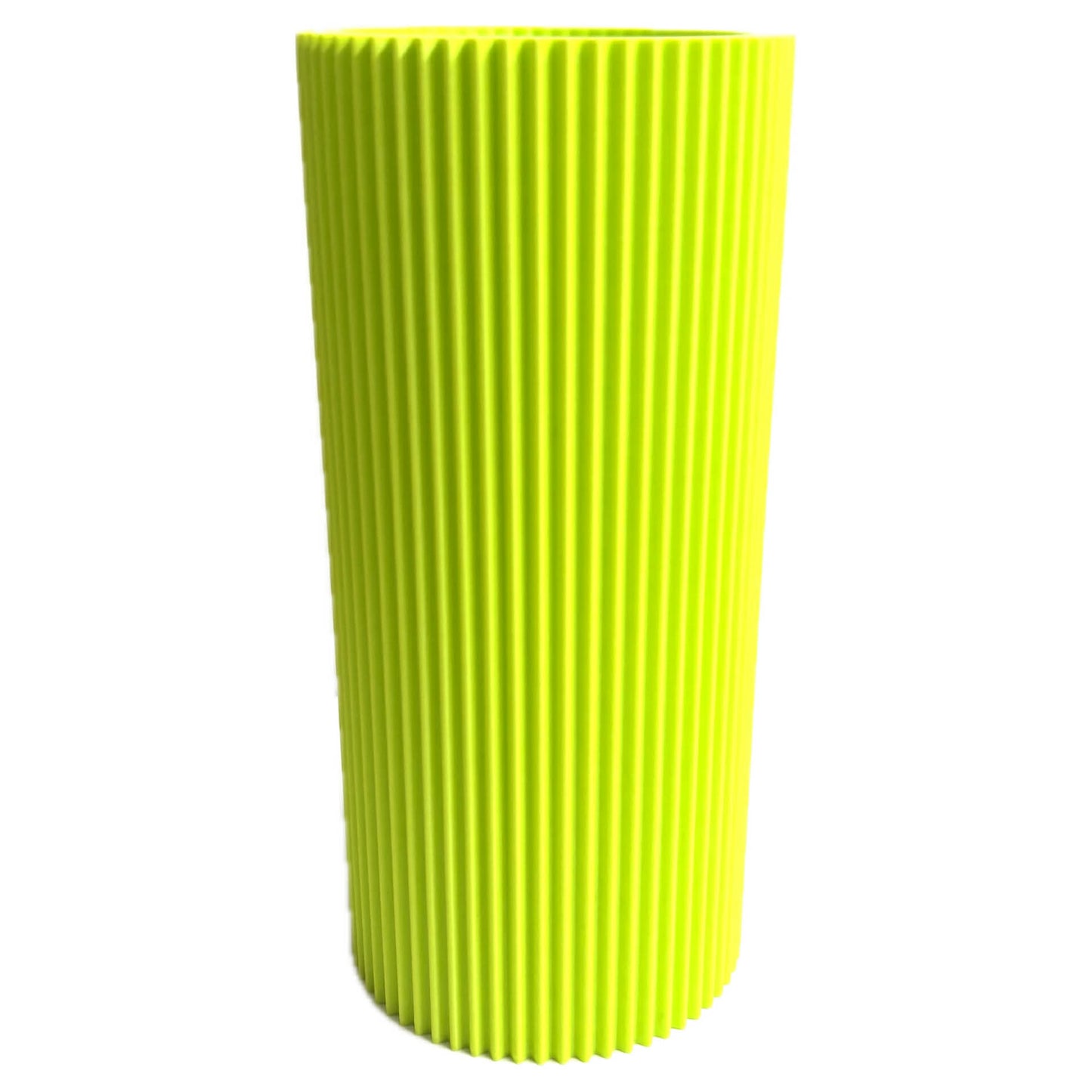 DWAYNSKI.3D - "Mapee" Vase - Neon Yellow