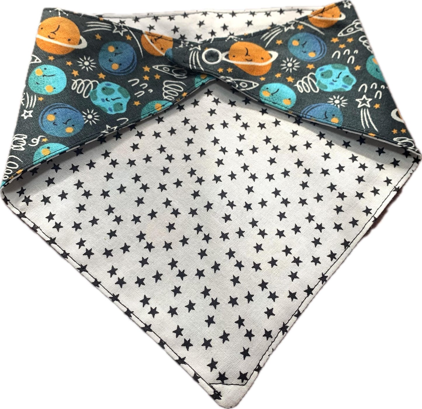 MAKIN' WHOOPEE - Small Pet Bandana- Planets & Stars