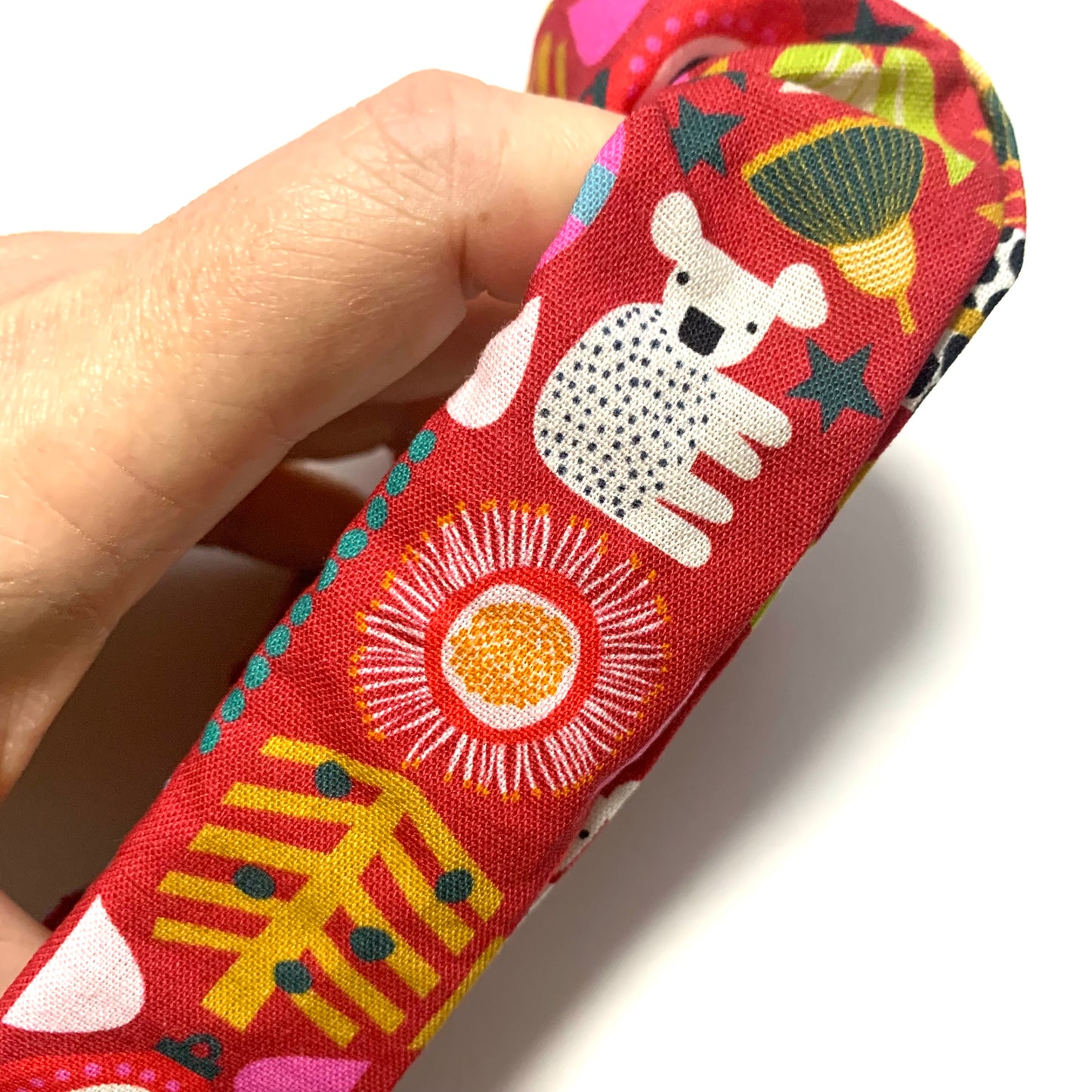 MUMMA WHOOPEE - Regular “Abstract Australiana” CHRISTMAS SCRUNCHIES