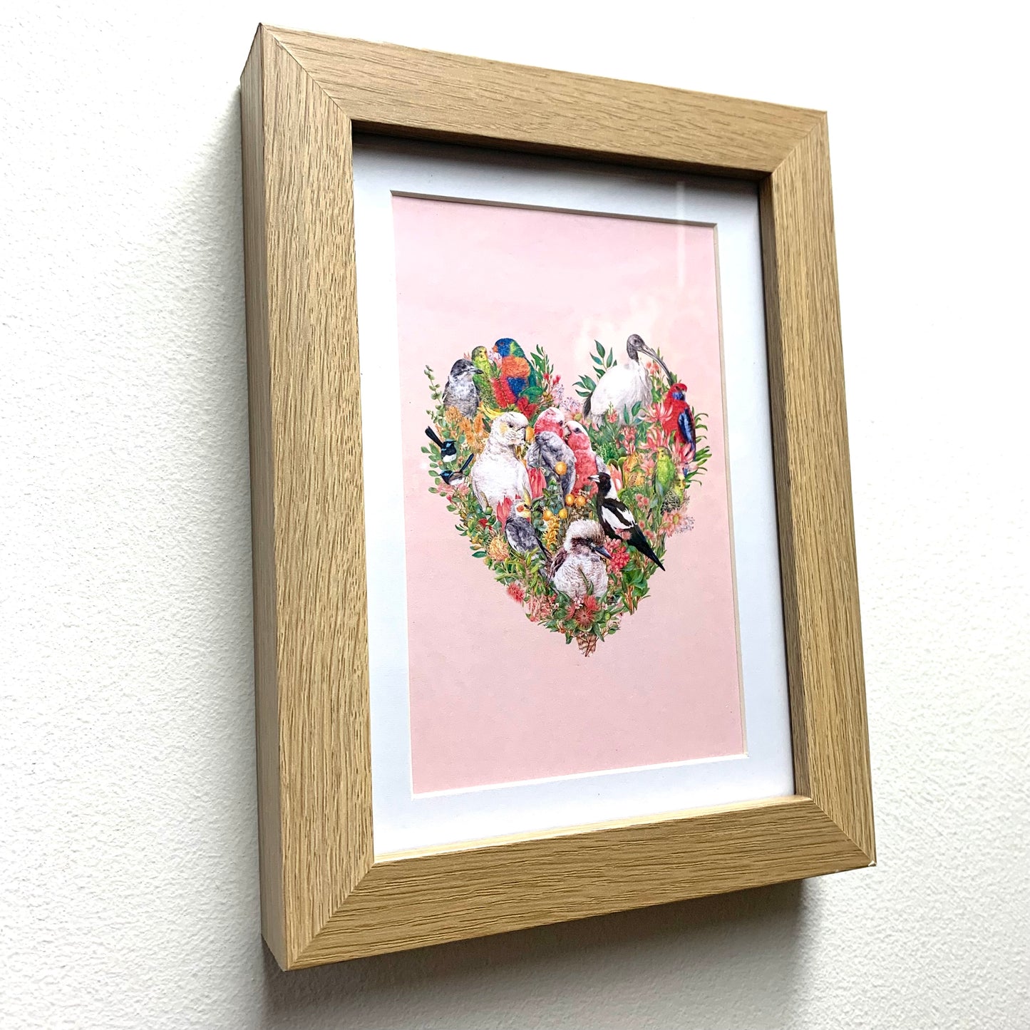 KAYLA REAY- Framed "Bird Lover" Print