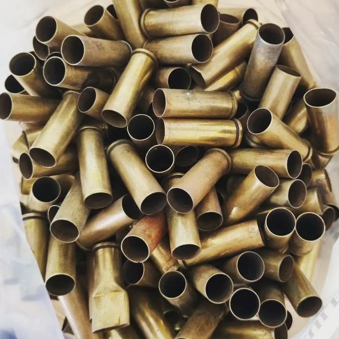 WILD BRASS- Round Drops- Orange Swarovski Crystal