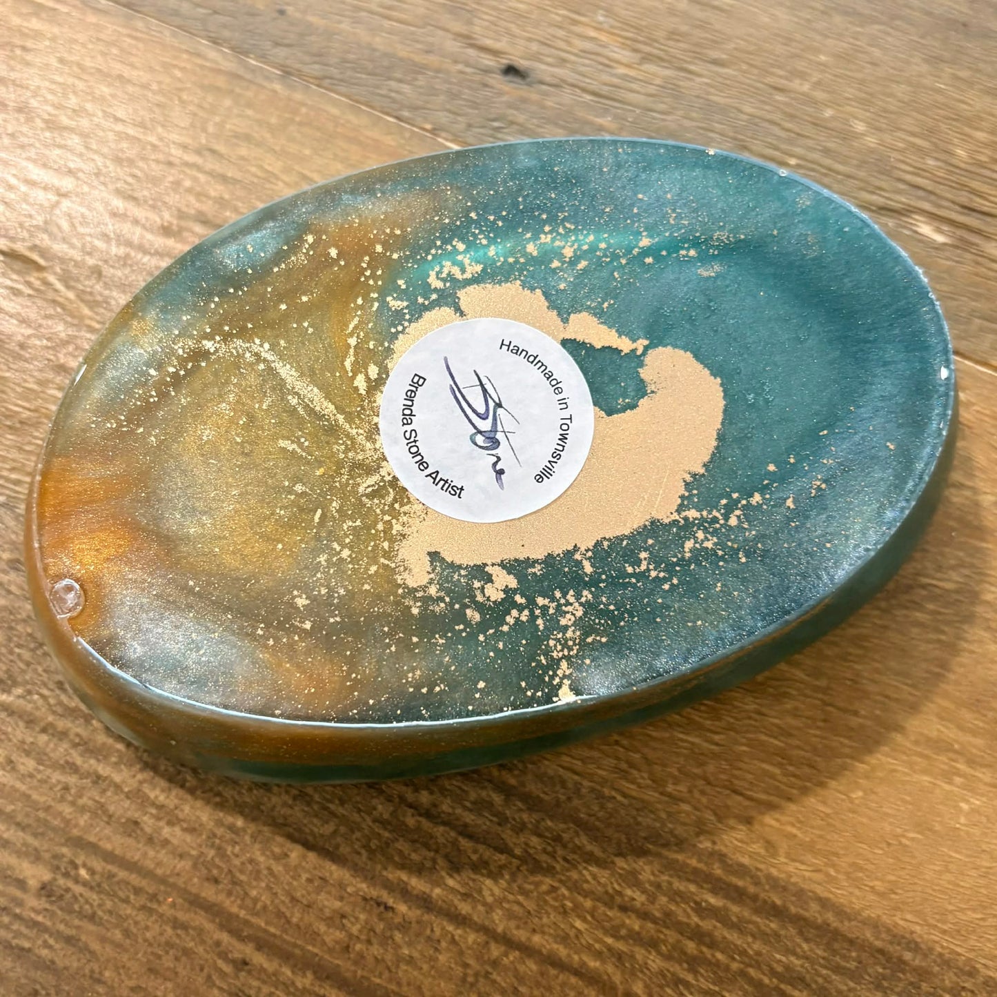 BRENDA STONE ART - Deep Dish Resin Tray 2