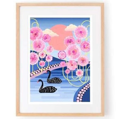 CLAIRE ISHINO- MEDIUM LIMITED EDITION A4 PRINTS- WE MET IN SPRING