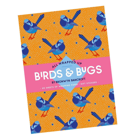 BOOKS & CO - ALL WRAPPED UP : BUGS & BIRDS by Bronwyn Bancroft