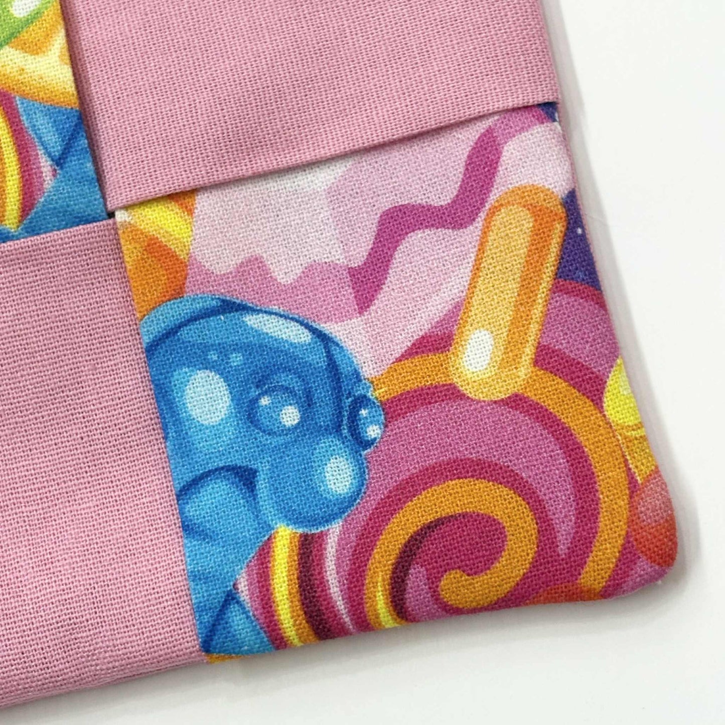MUMMA WHOOPEE- SINGLE WINE GLASS SLIPPER/COASTERS- Lollies & Pink