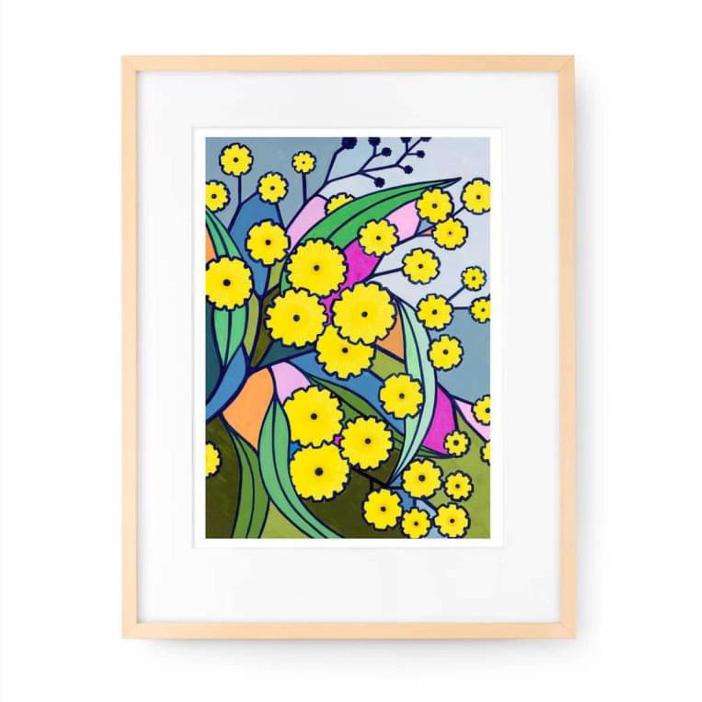 CLAIRE ISHINO- MEDIUM LIMITED EDITION A4 PRINTS- In Wattle Season