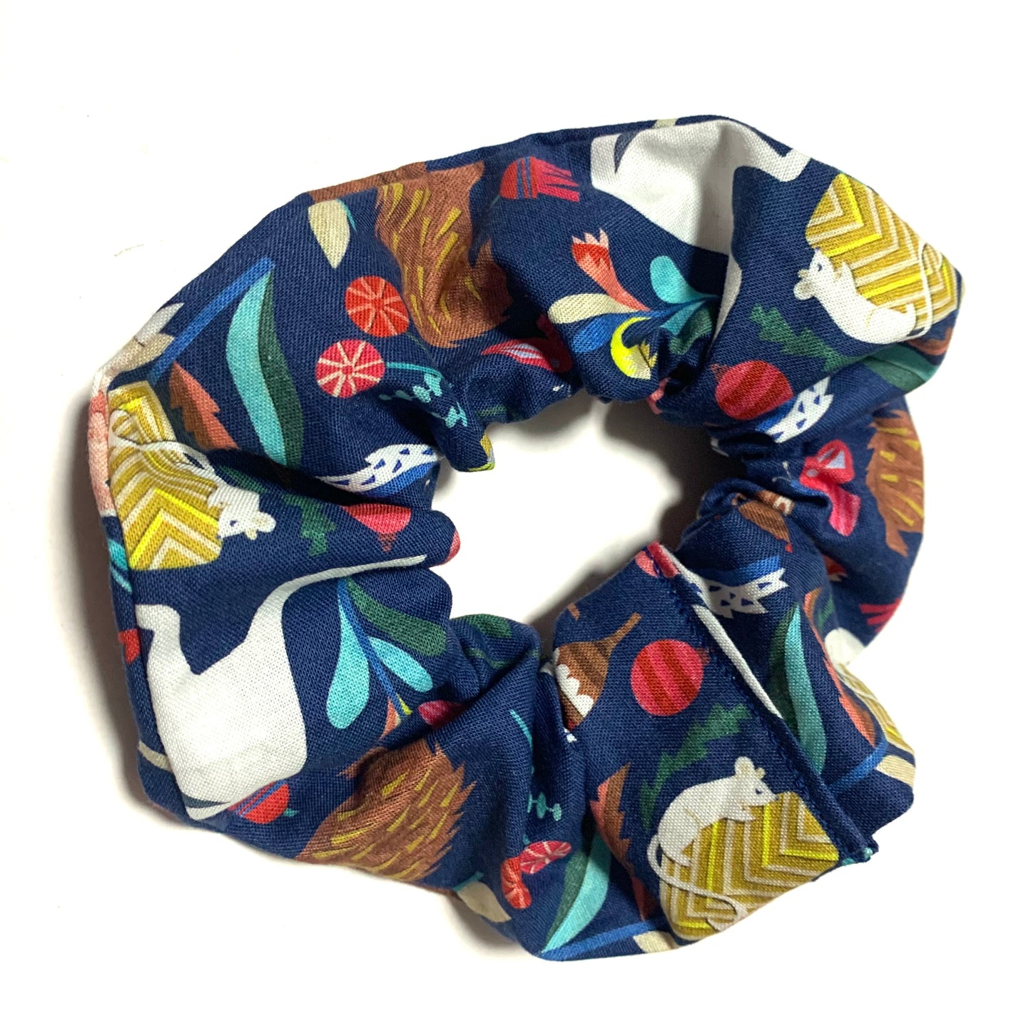 MUMMA WHOOPEE - Jumbo "Blue Australiana" Christmas Scrunchies