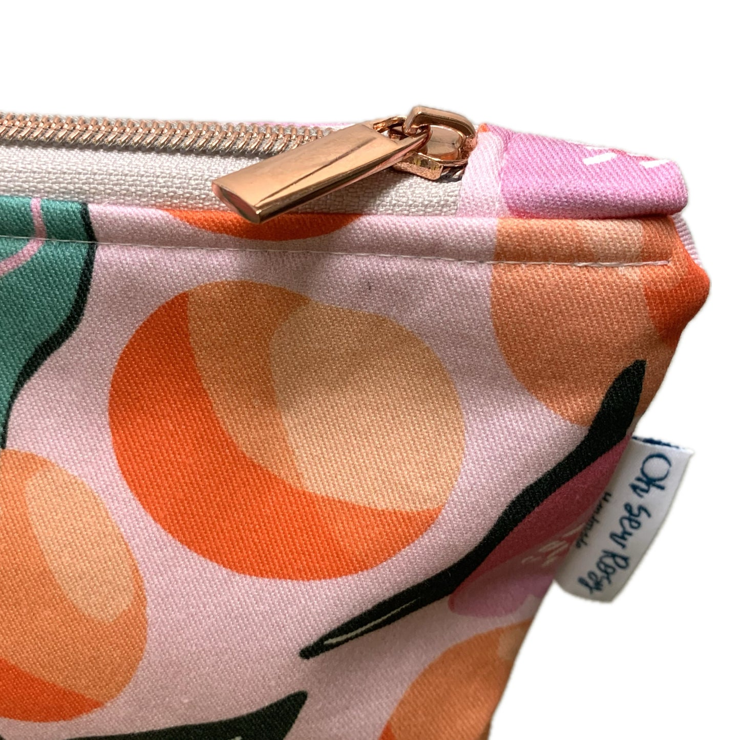 OH SEW ROSY: Small Pouches- Peachy
