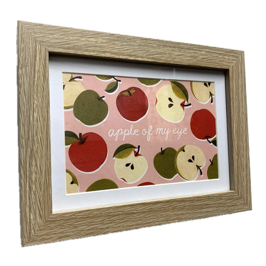 AHD PAPER CO - "APPLE OF MY EYE" - Framed Print