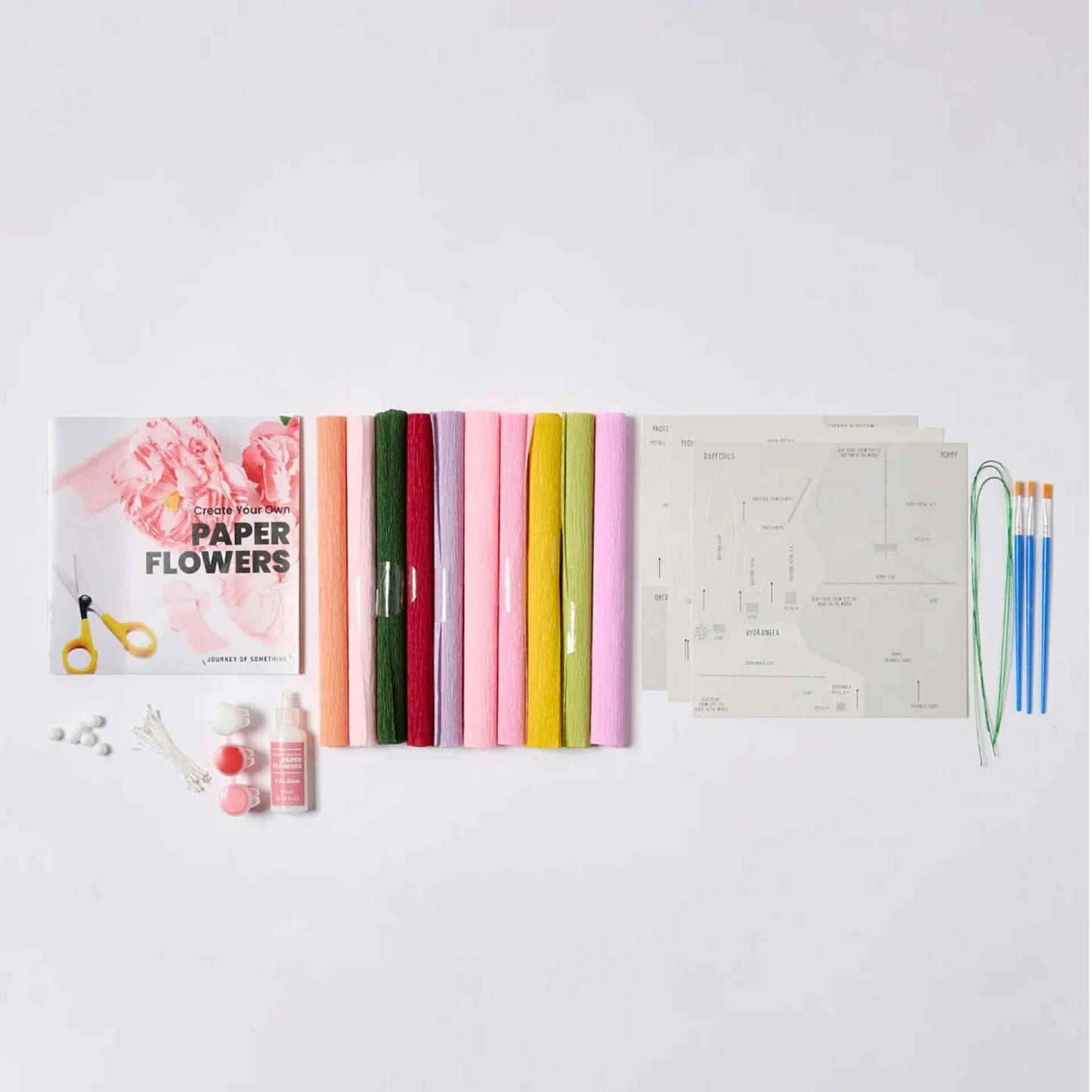 JOURNEY OF SOMETHING- PAPER FLOWER MAKING KIT