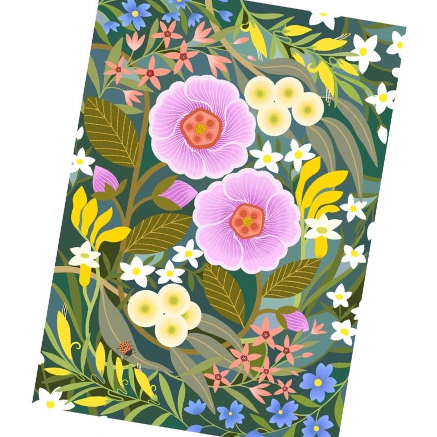 CLAIRE ISHINO- SMALL LIMITED EDITION A5 PRINTS- Bloom in Adversity