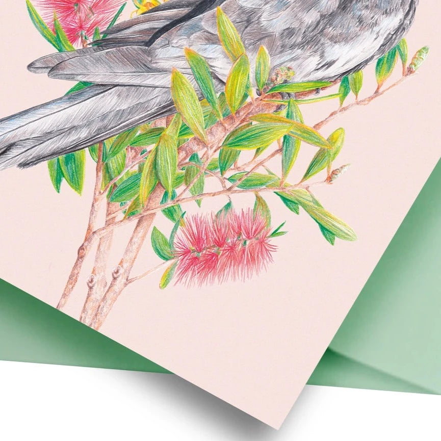 KAYLA REAY- Cockatiel Greeting Card