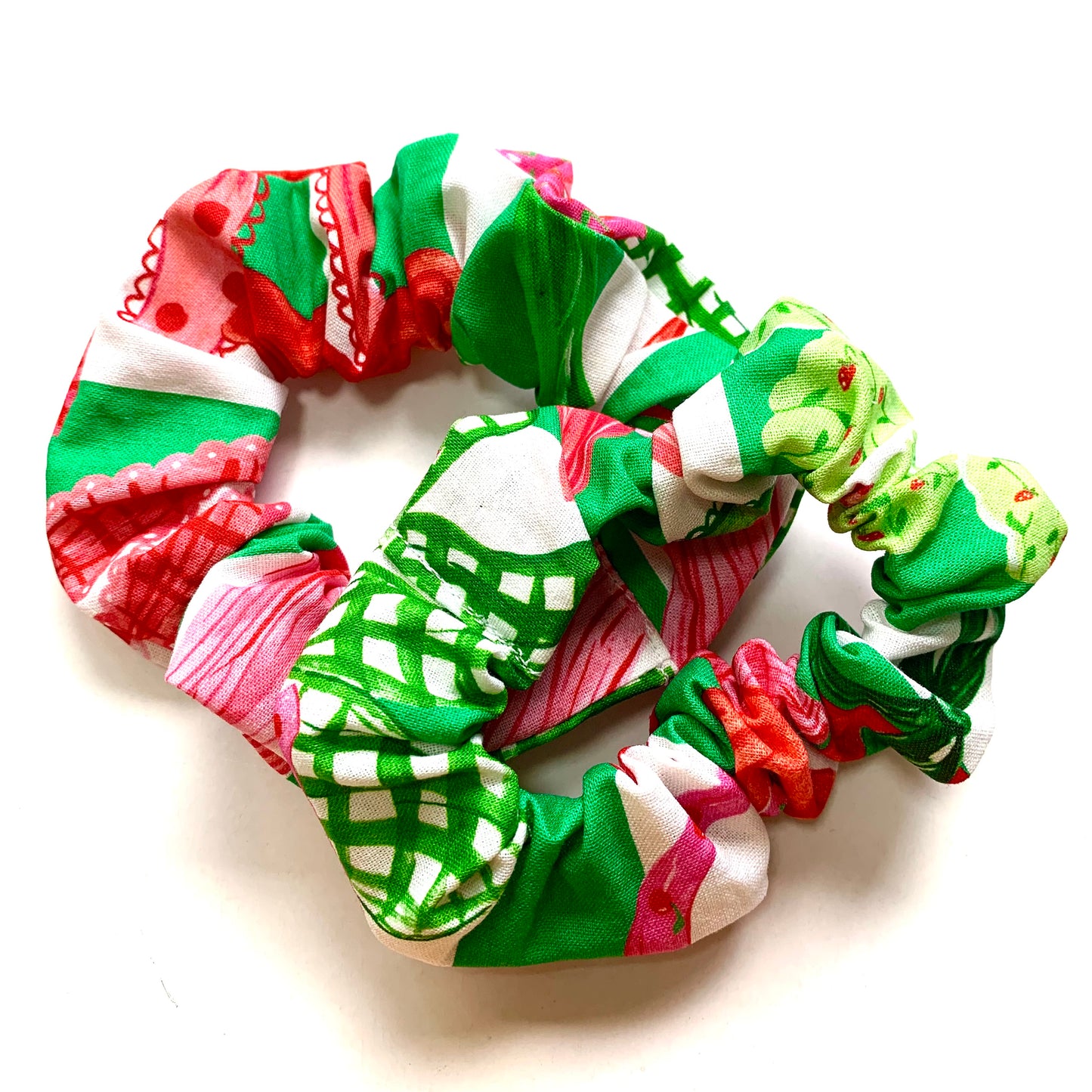 MUMMA WHOOPEE - Regular “Ribbons & Bows” CHRISTMAS SCRUNCHIES