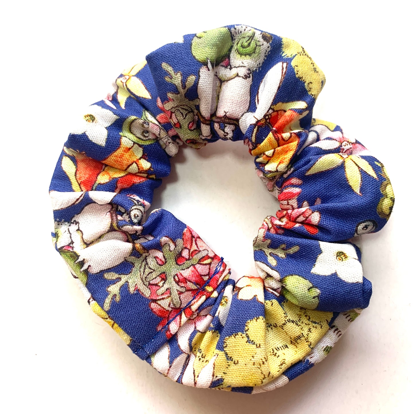 MUMMA WHOOPEE - "May Gibbs in Blue" REGULAR SCRUNCHIES