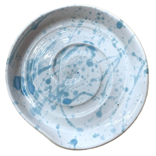 POTTERESS BY ALICIA - Spoon Rest - Blue Splash