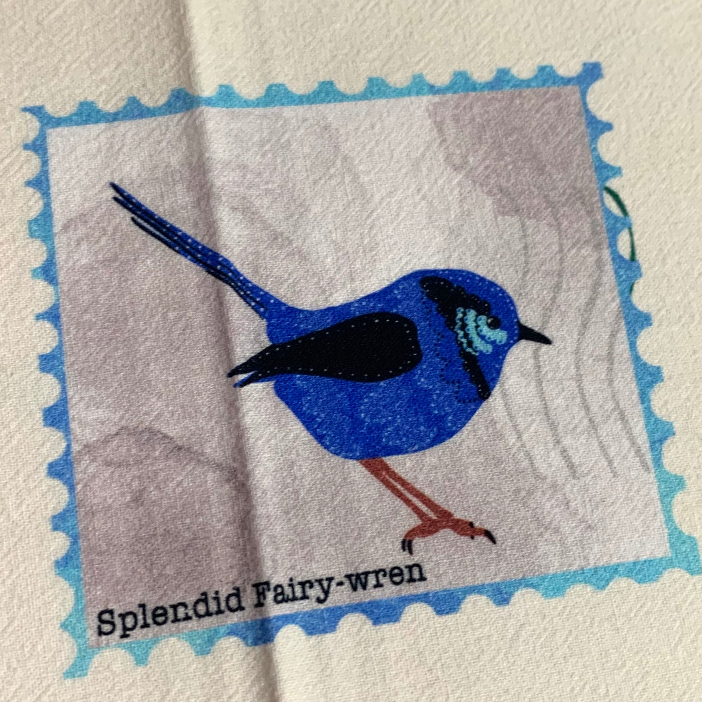 ESZTER'S CREATIONS - "Australian Birds"- Tea Towel