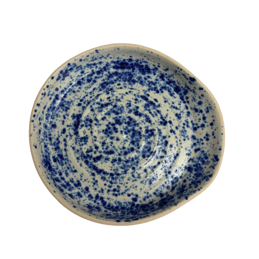 POTTERESS BY ALICIA - Spoon Rest - Blue Speckled