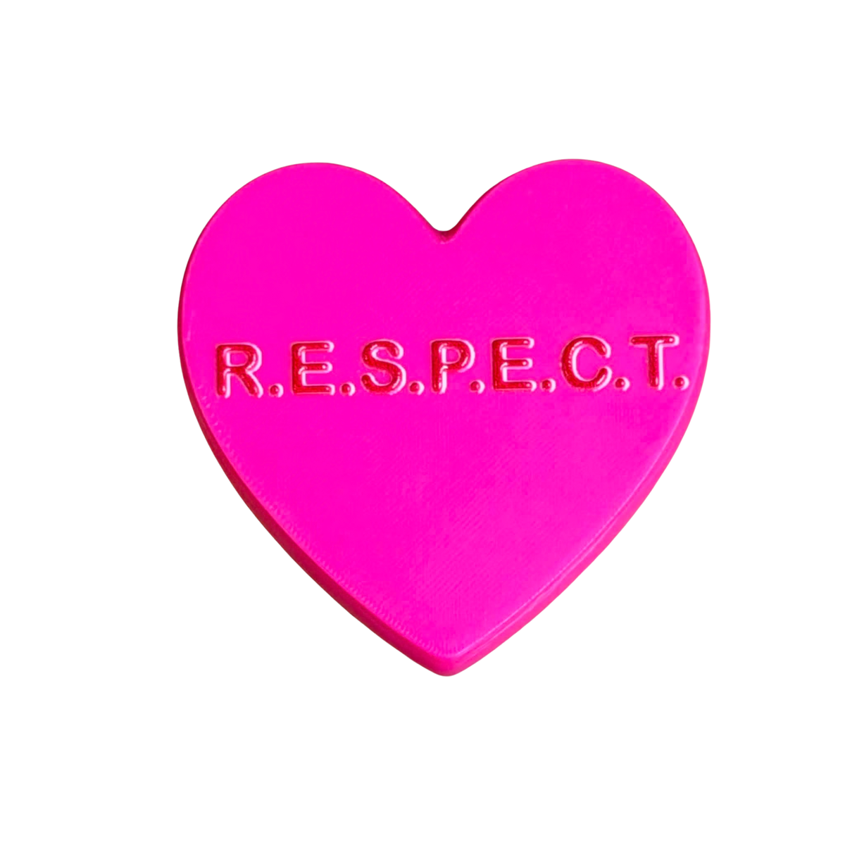 DWAYNSKI.3D - "R.E.S.P.E.C.T." - CONVERSATION HEART MAGNETS