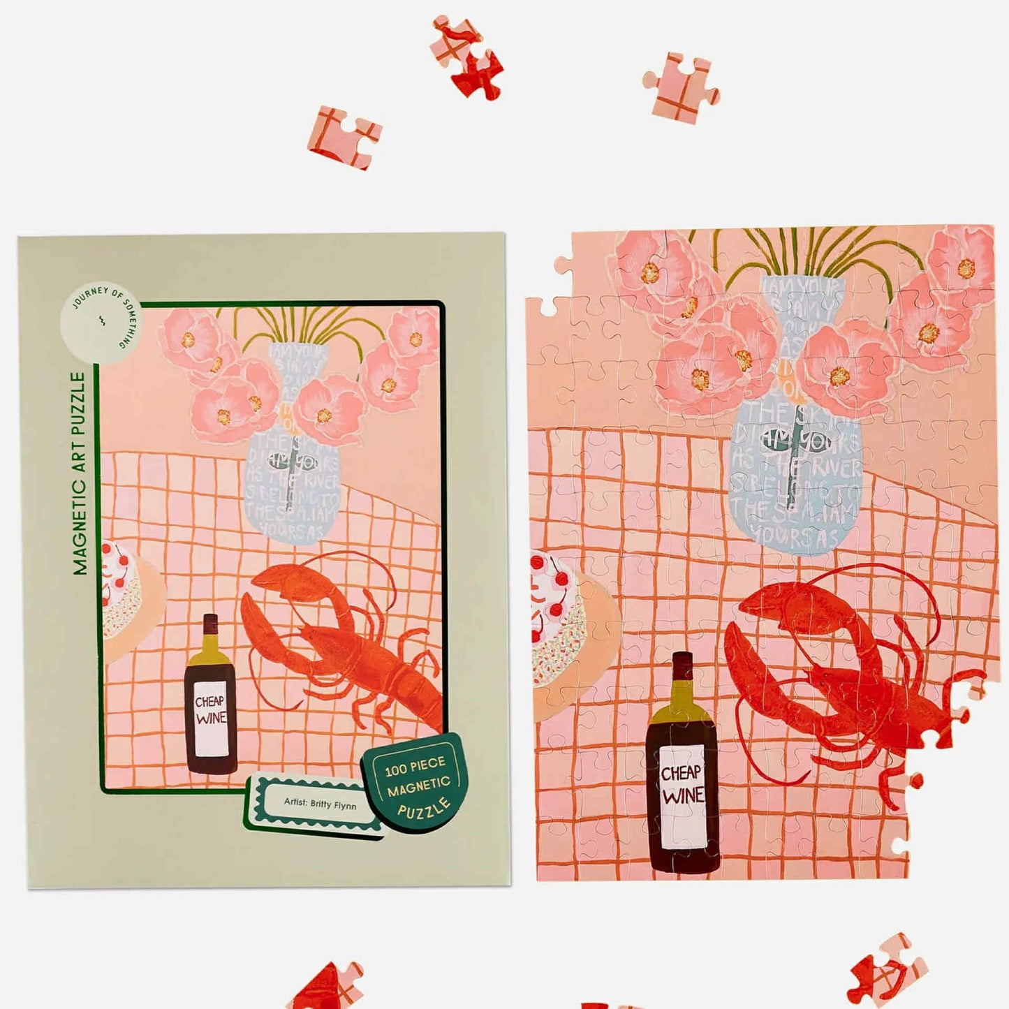 JOURNEY OF SOMETHING - 100 PIECE MAGNETIC PUZZLE - NO.2