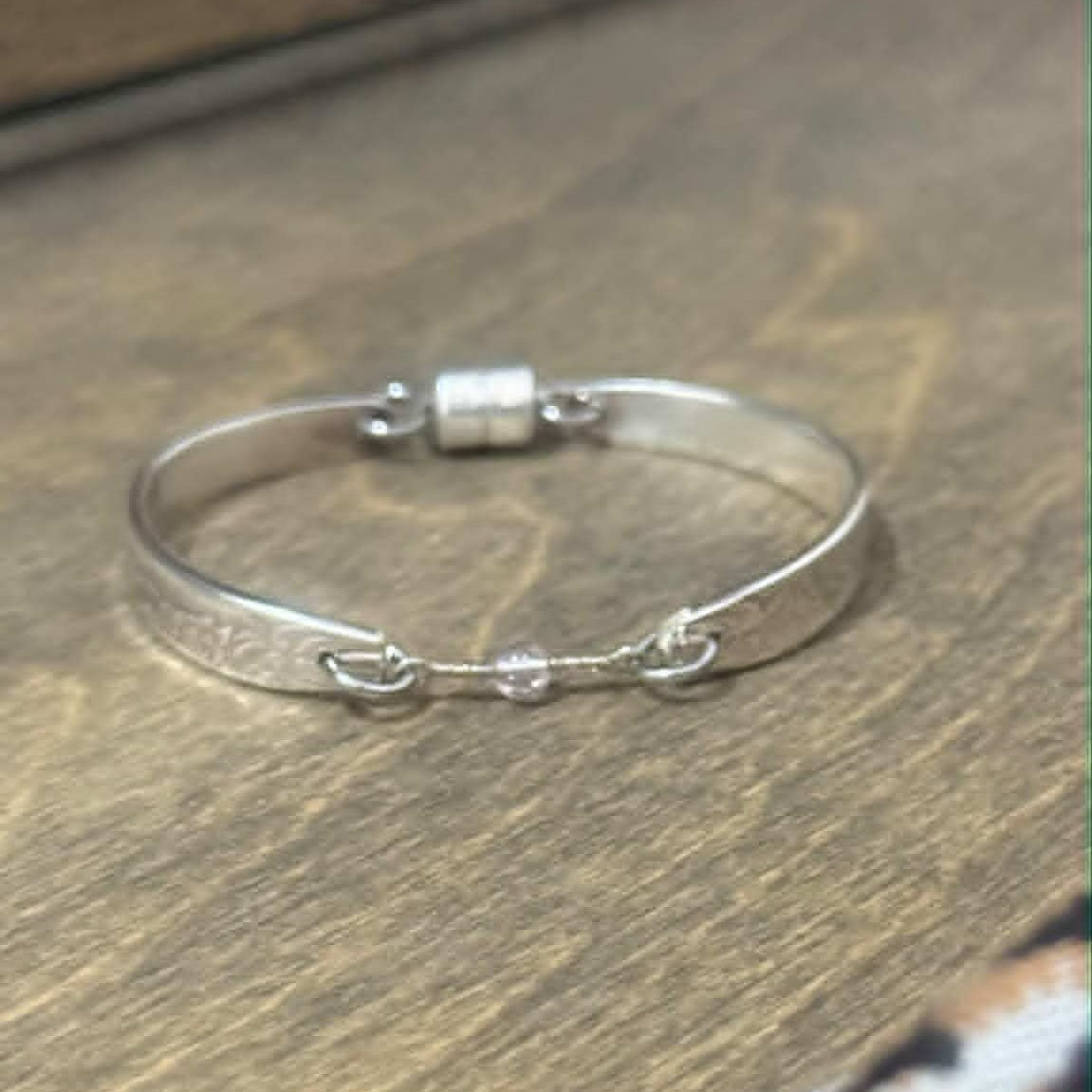 MOLLY MADE- 1960s 'Gaye' Silverware Handle Bracelet