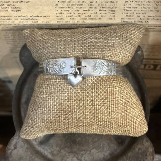 MOLLY MADE- "Angora Heart" Cutlery Bracelet