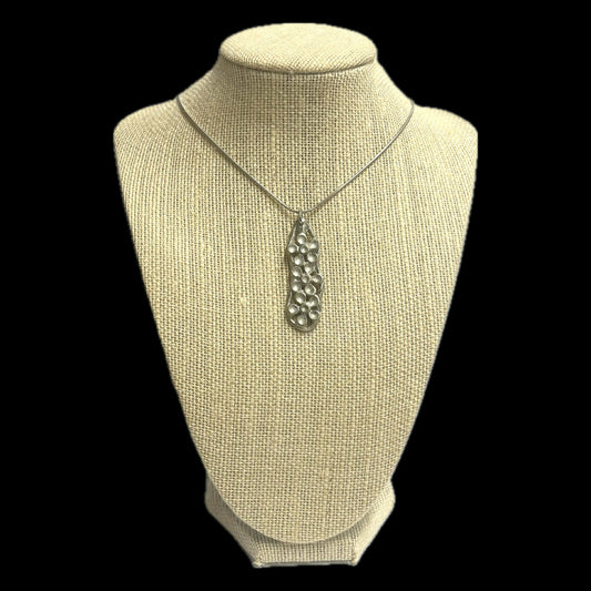 MOLLY MADE- Tea Tree Pewter Spoon Handle Pendant Necklace