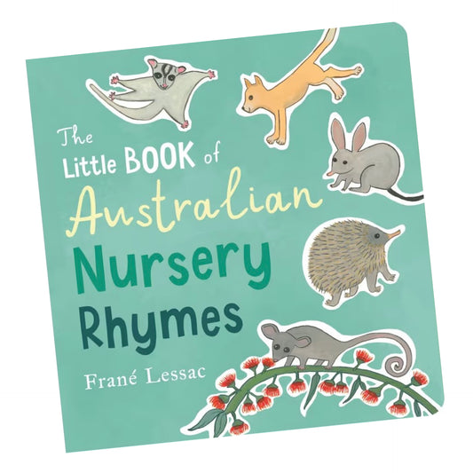 BOOKS & CO - THE LITTLE BOOK OF AUSTRALIAN NURSERY RHYMES - Board Book