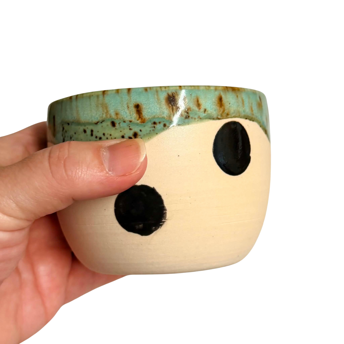 POTTERESS BY ALICIA - Mug - Spots or Stripes  - Spots