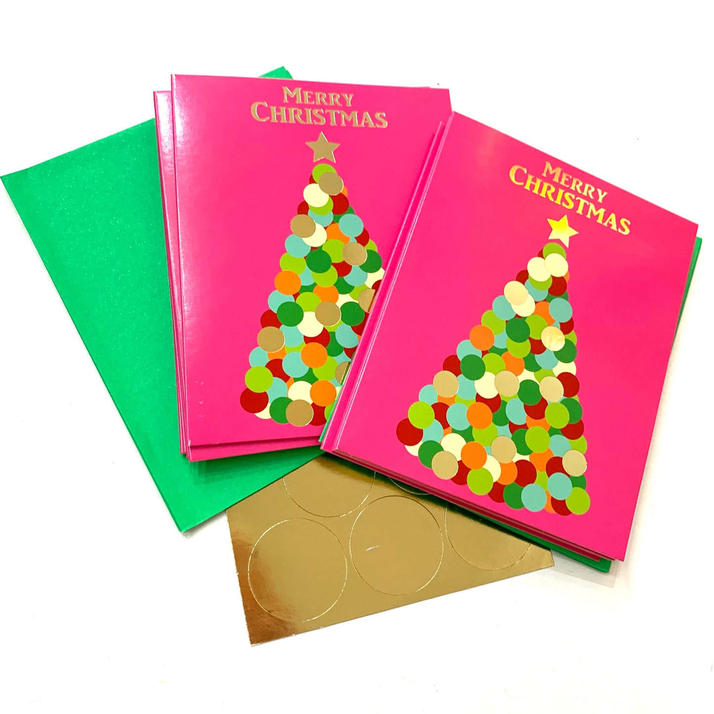CANDLEBARK CREATIONS - "Confetti Tree"- Box of 10 Cards