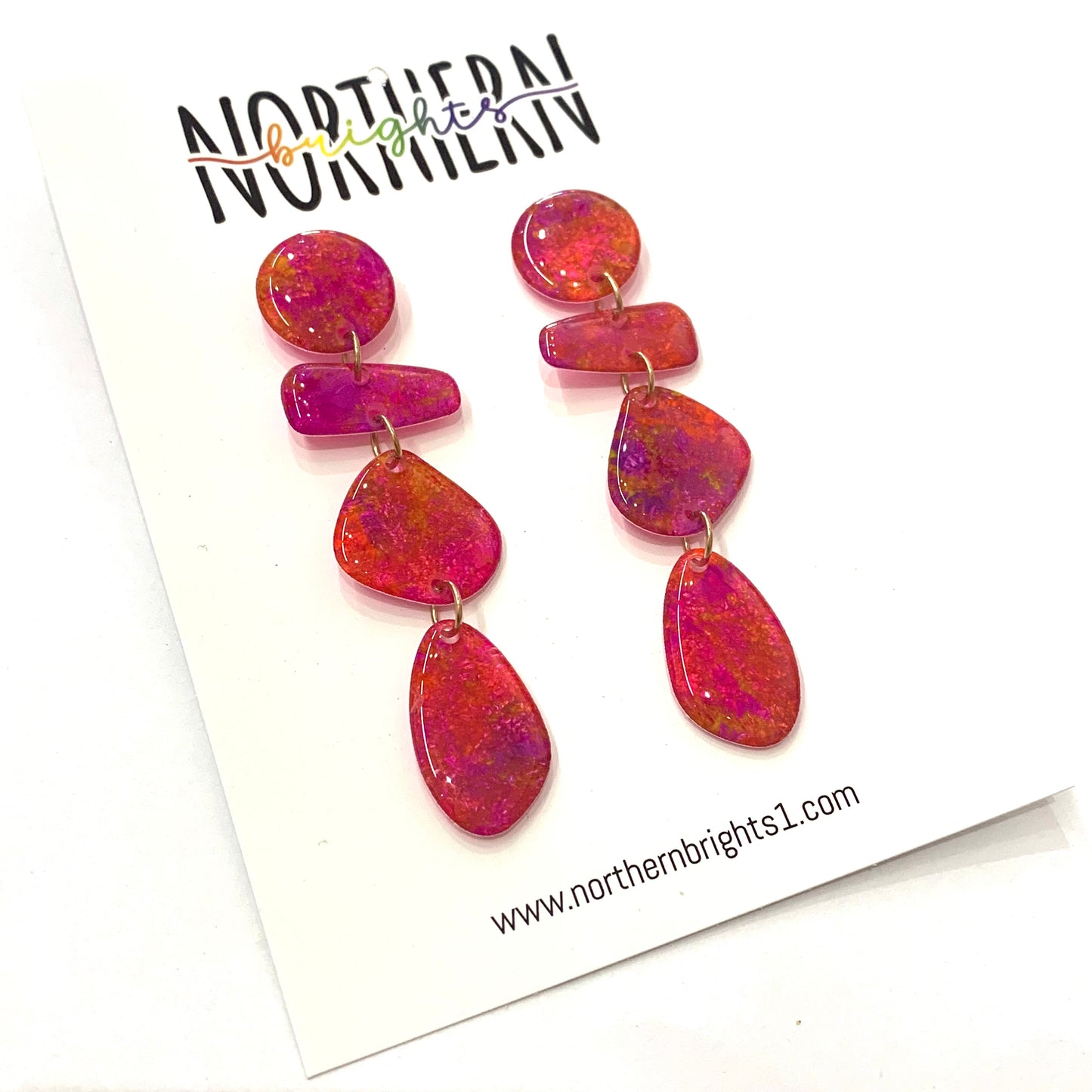 Northern Brights - Callie Dangles - Pink Purple