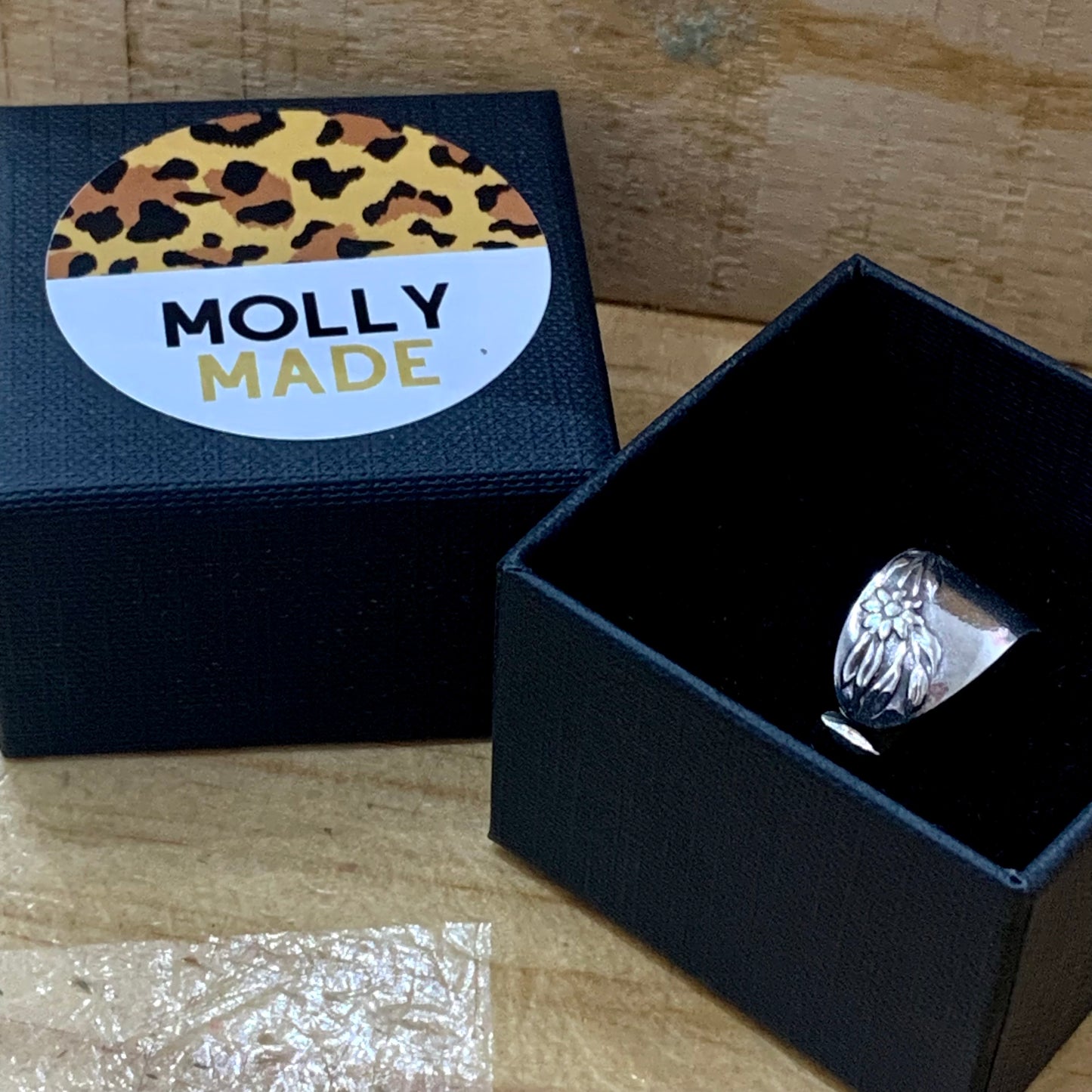 MOLLY MADE - Silverware Ring #5 - Daisy
