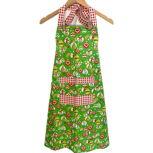 MUMMA WHOOPEE - "The Grinch Green" Apron