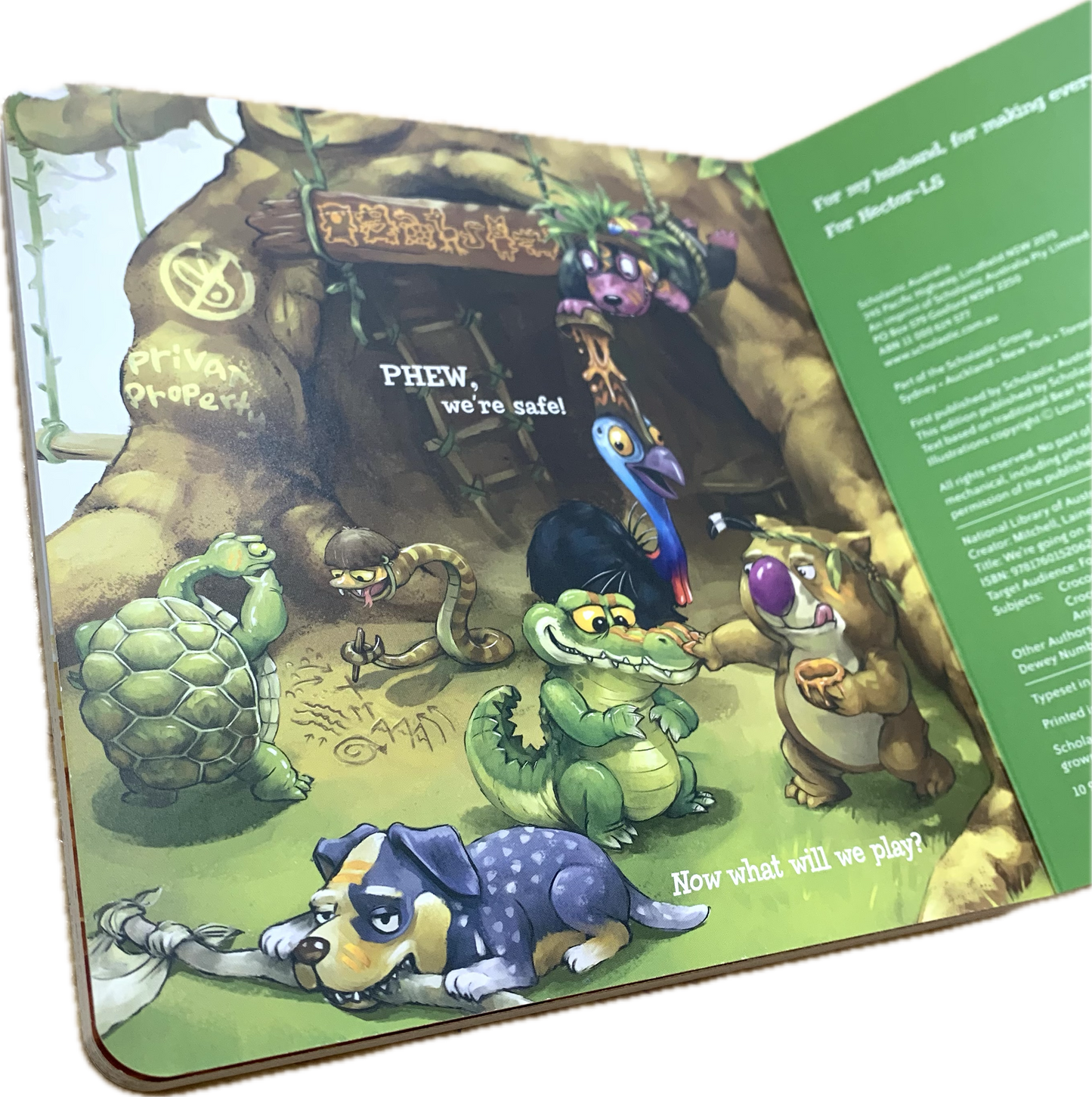 BOOKS & CO - WE’RE GOING ON A CROC HUNT- Laine Mitchell