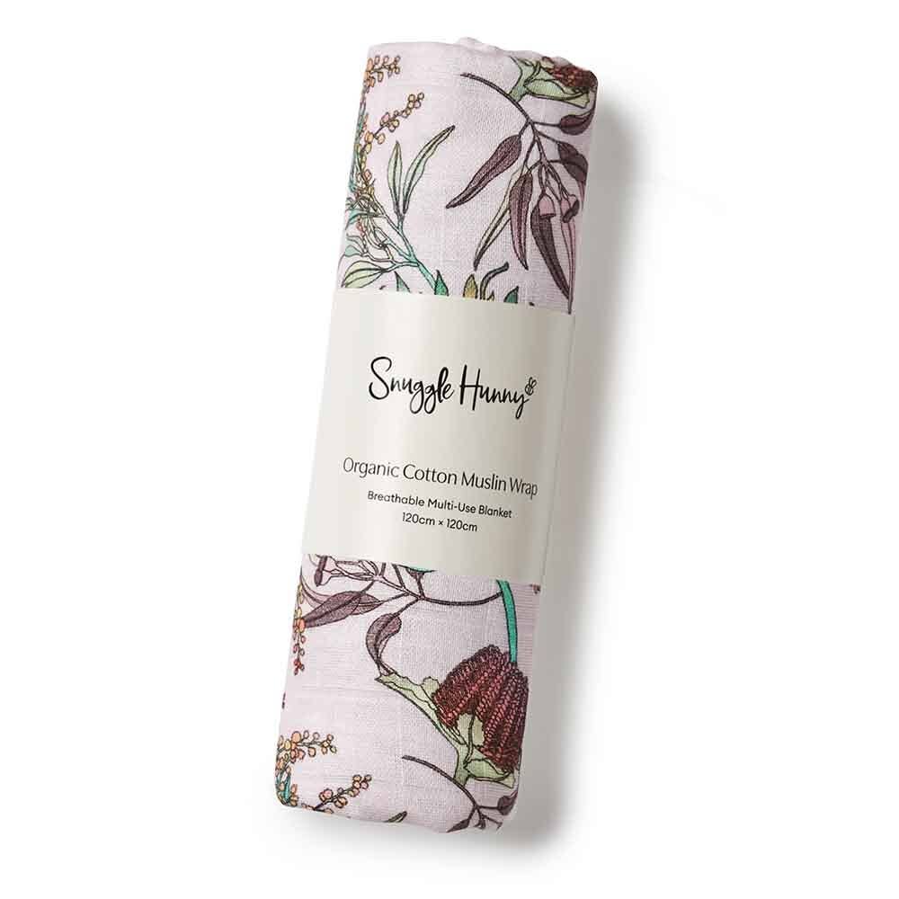 Snuggle Hunny- Banksia Organic Muslin Wrap