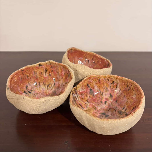 POTTERESS BY ALICIA - Small Bowl Sets- Pink #1