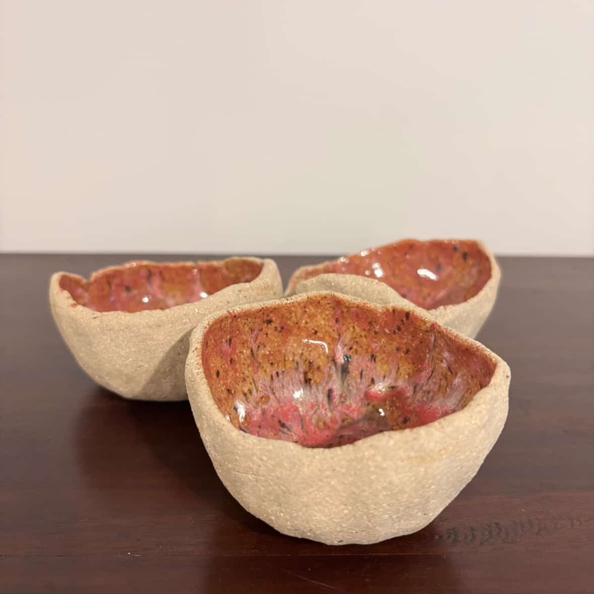 POTTERESS BY ALICIA - Small Bowl Sets- Pink #2