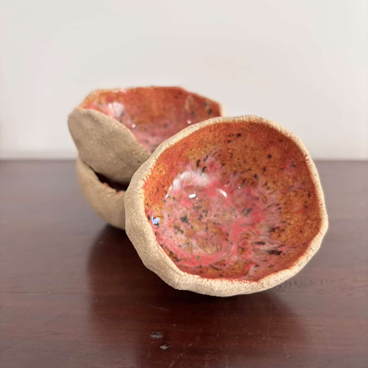 POTTERESS BY ALICIA - Small Bowl Sets- Pink #2