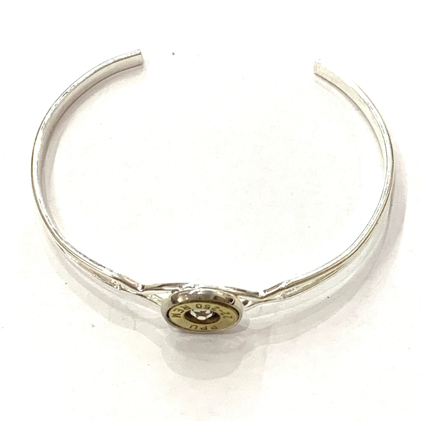 WILD BRASS- Bracelets- Light Blue Swarovski Crystals