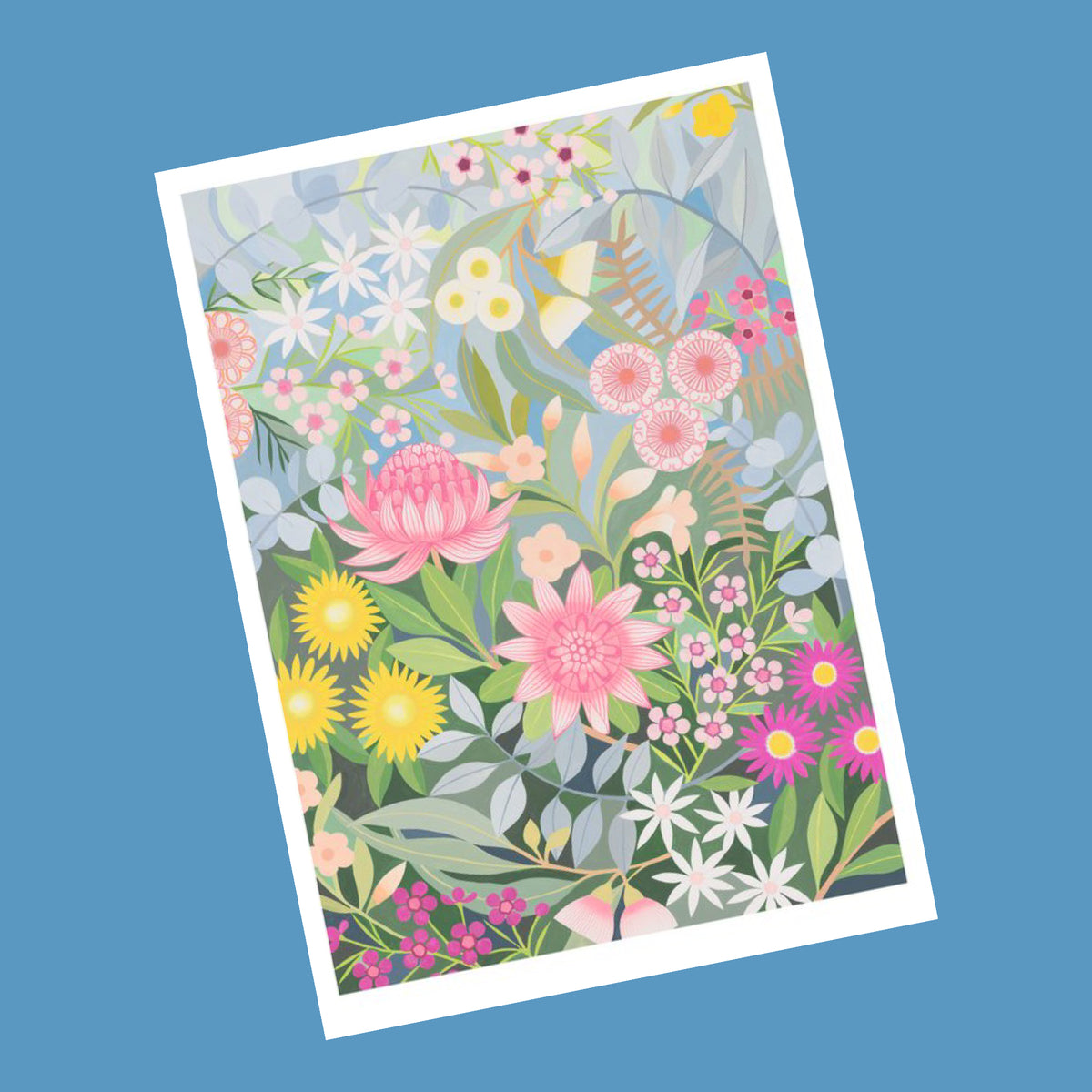 CLAIRE ISHINO- SMALL LIMITED EDITION A5 PRINTS- Bush Bouquet