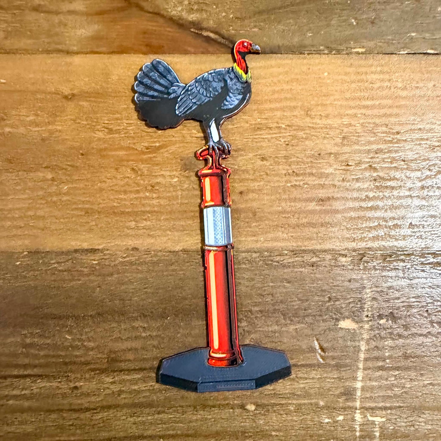 DWAYNSKI.3D - "Bush Turkey" Urban Birds Bookmark