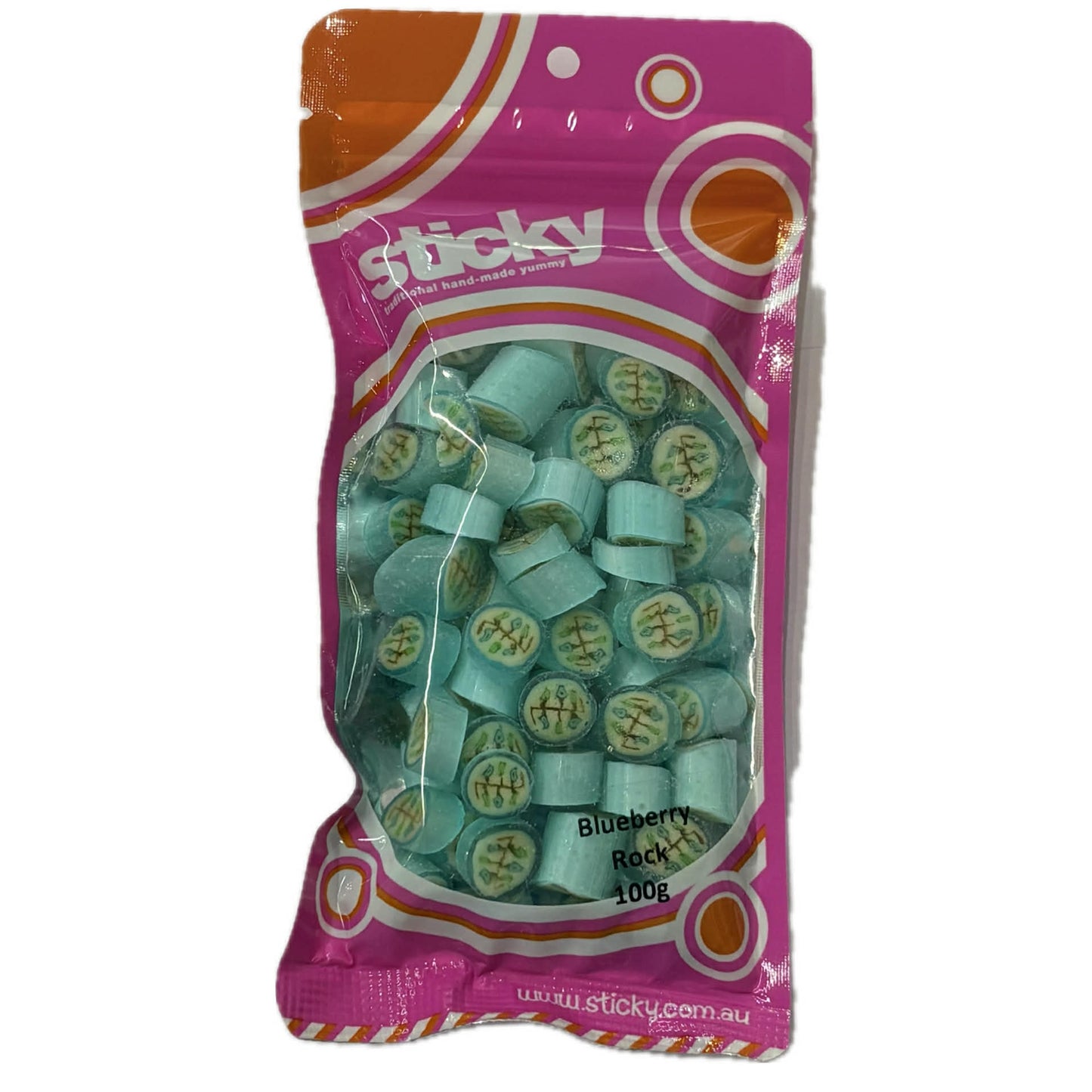 STICKY - BLUEBERRY Rock Candy