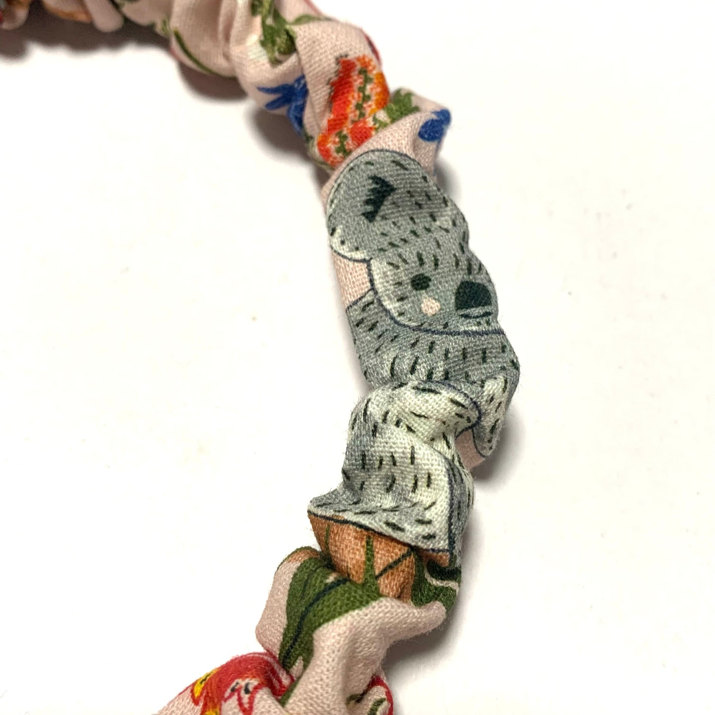 THIS BIRD HAS FLOWN -  "Aussie Flora & Fauna" - SMALL SCRUNCHIE HEADBANDS