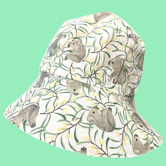 Teacups n Quilts - Koalas & Wattle - Adult Size