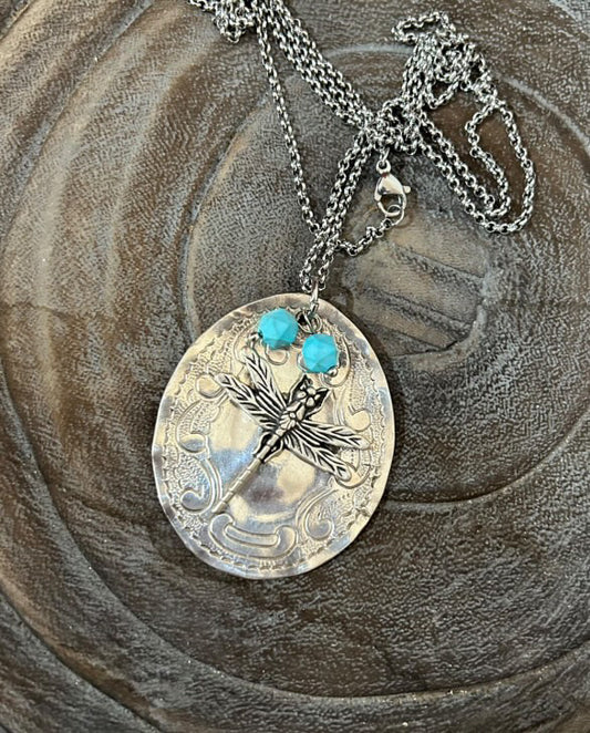 MOLLY MADE- "Jasmine" Spoon Pendant Necklace