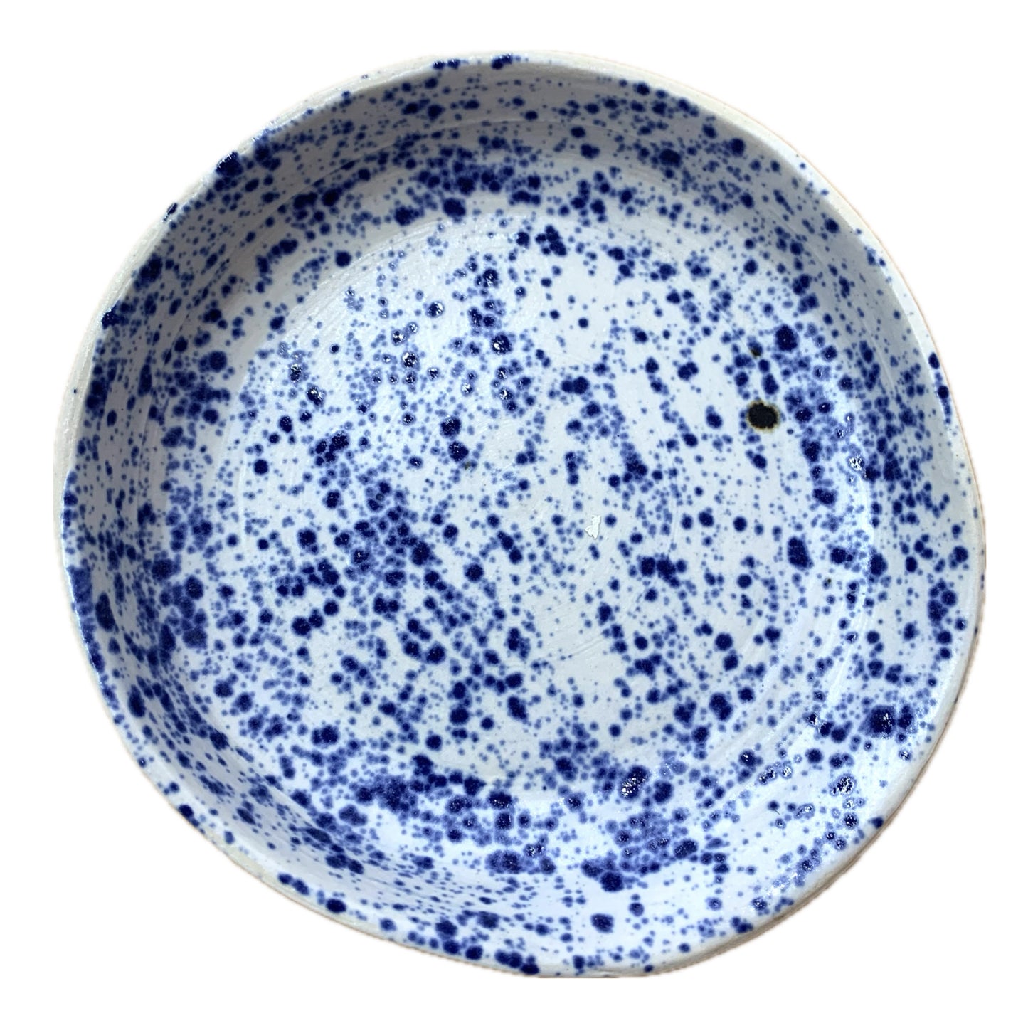 POTTERESS BY ALICIA - Spoon Rest - Blue Speckled