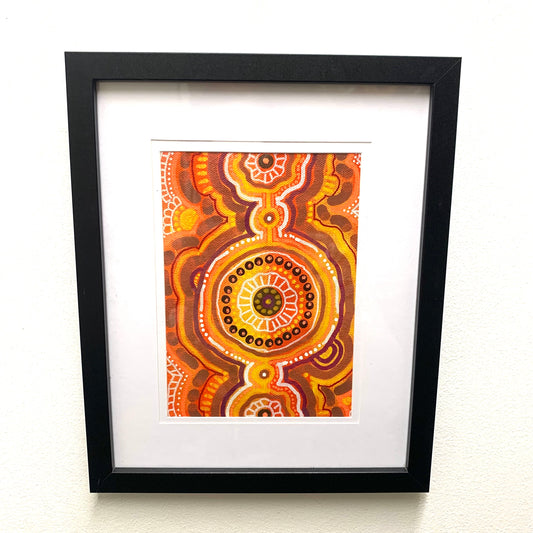 ART BY GAYLEE - Small Framed Original Painting #8