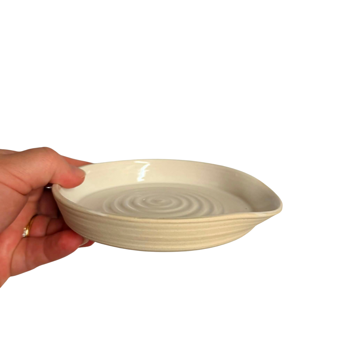 POTTERESS BY ALICIA - Spoon Rest - White