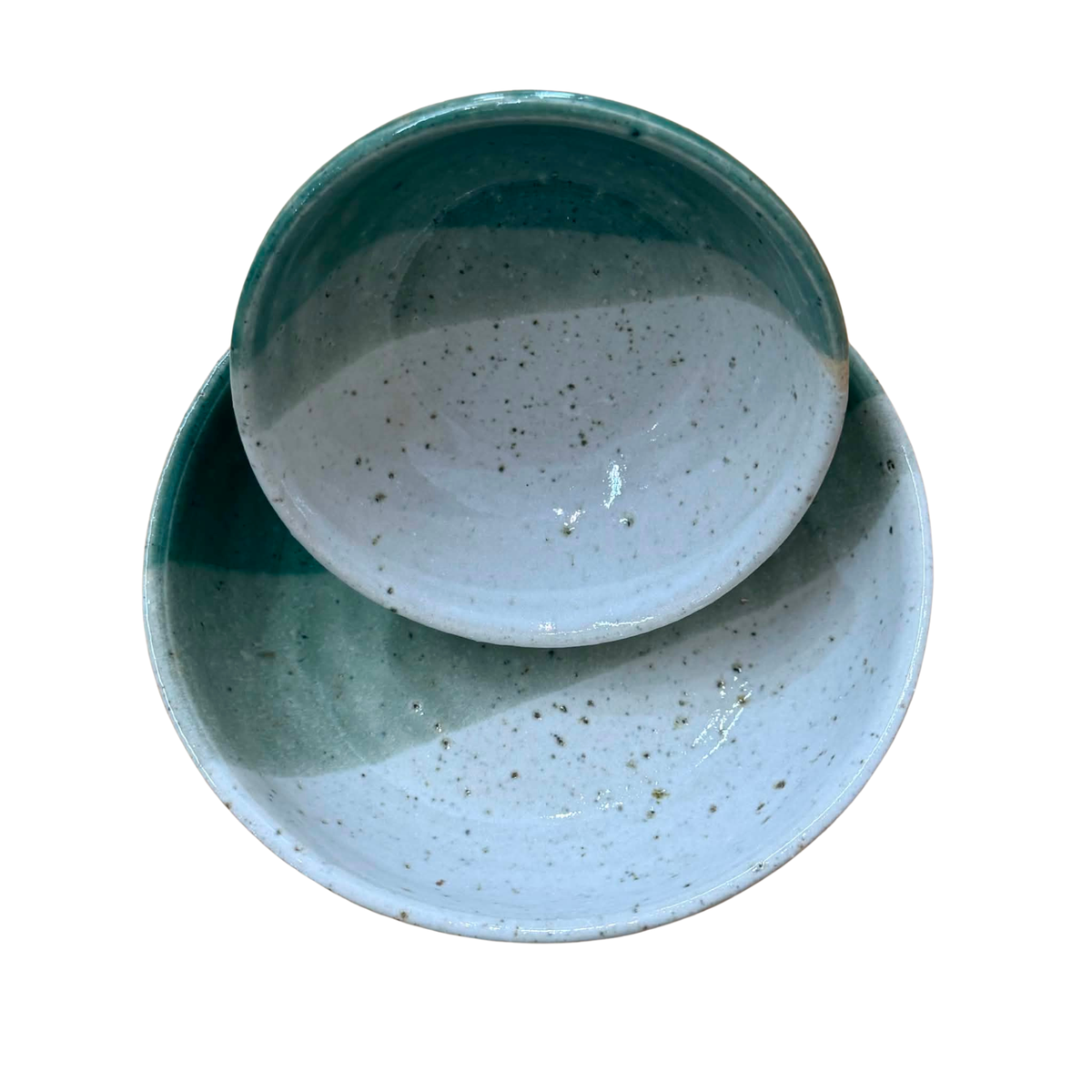 EARTH BY HAND- Hand Painted Tapas Bowl Set of 2.