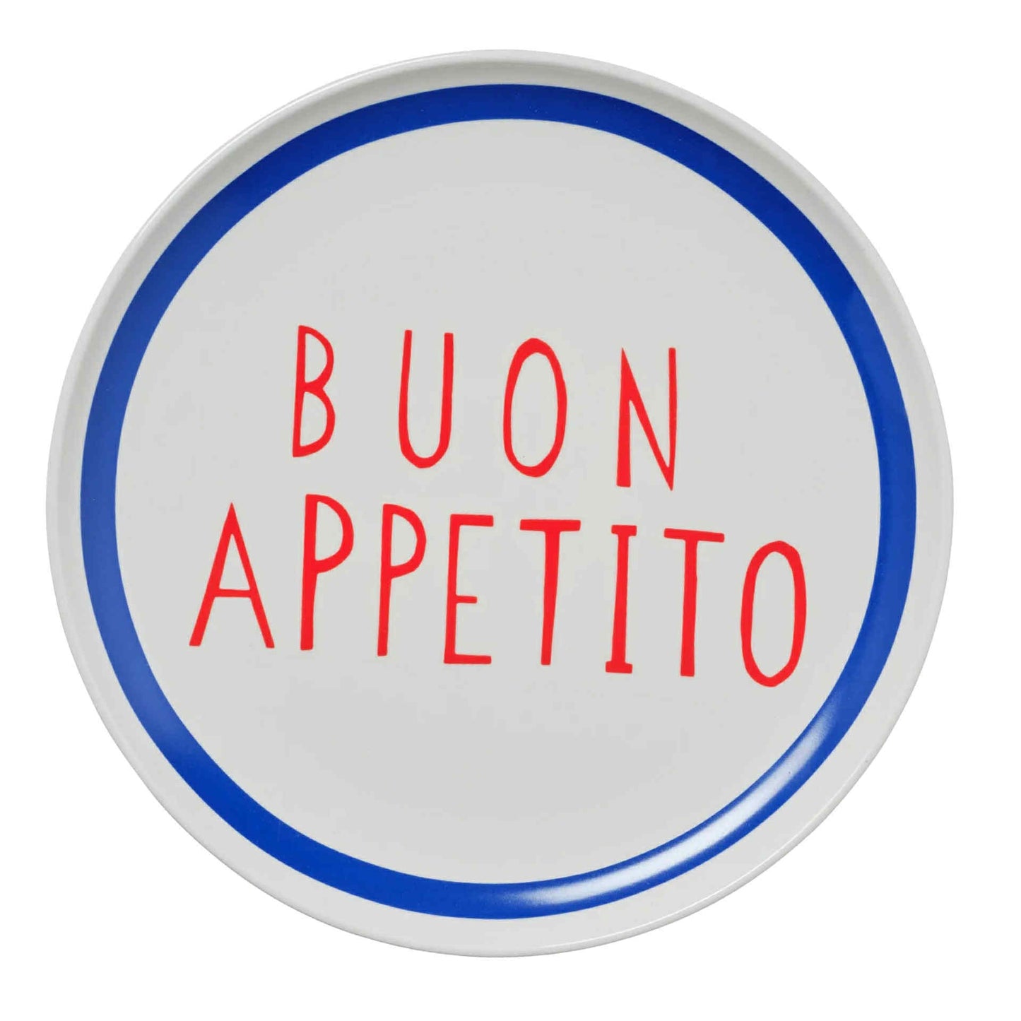 In The Roundhouse - "Buon Appetito" Plate LARGE