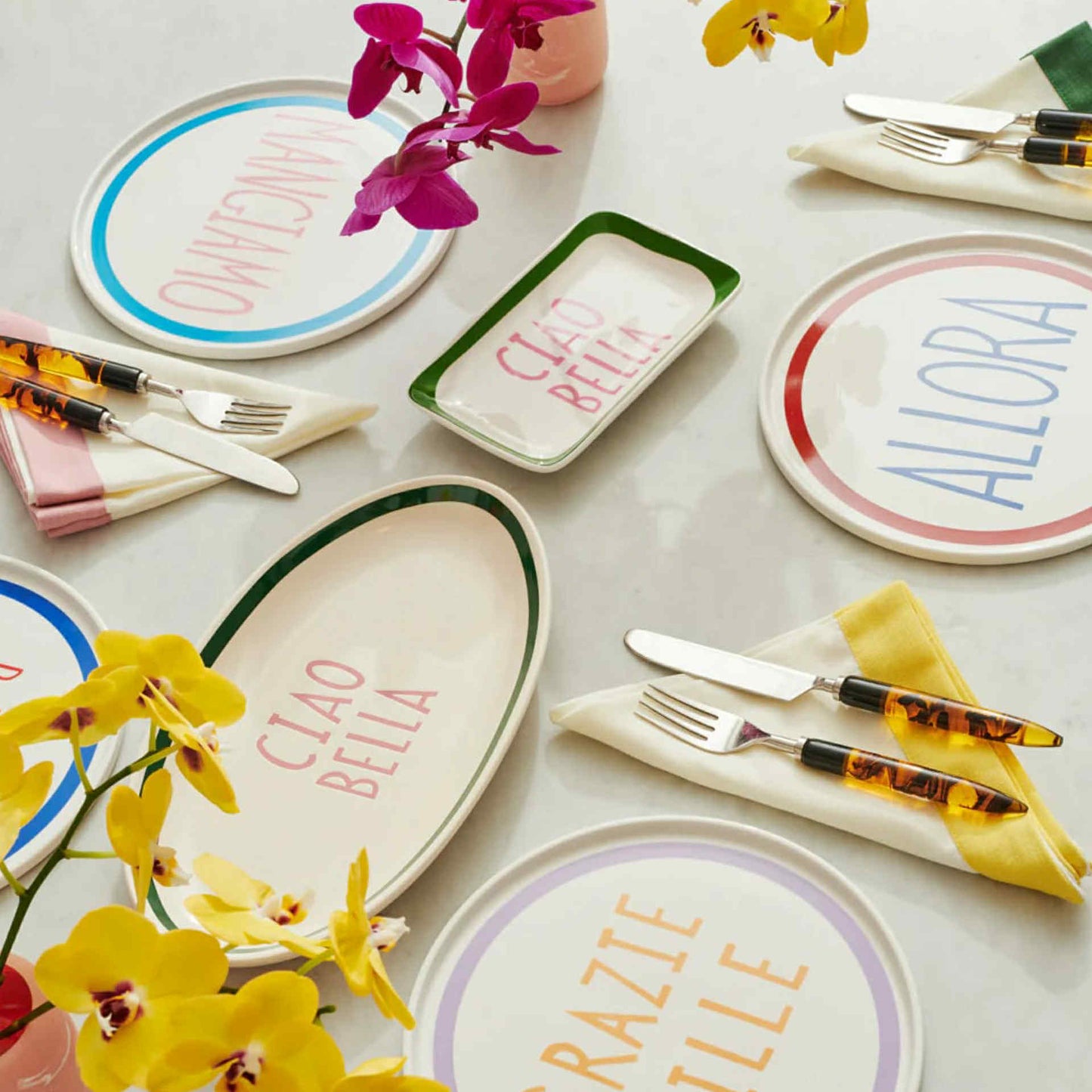 In The Roundhouse - "Ciao Bella" Small Tray